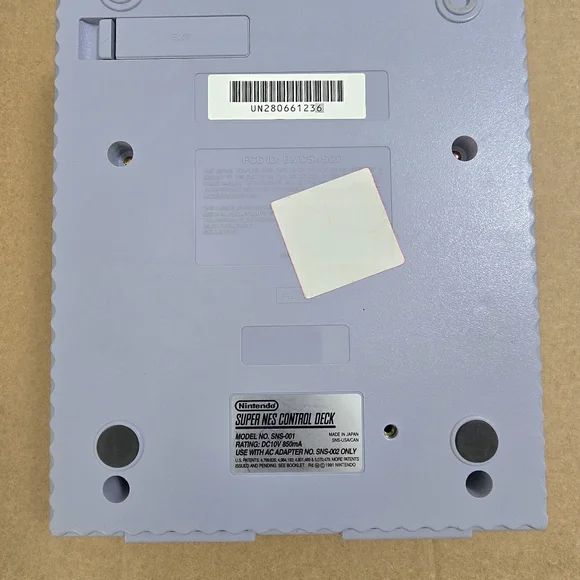 Super Nintendo Entertainment System Orig SNES Console SNS-001 Original "READ". - Picture 5 of 8